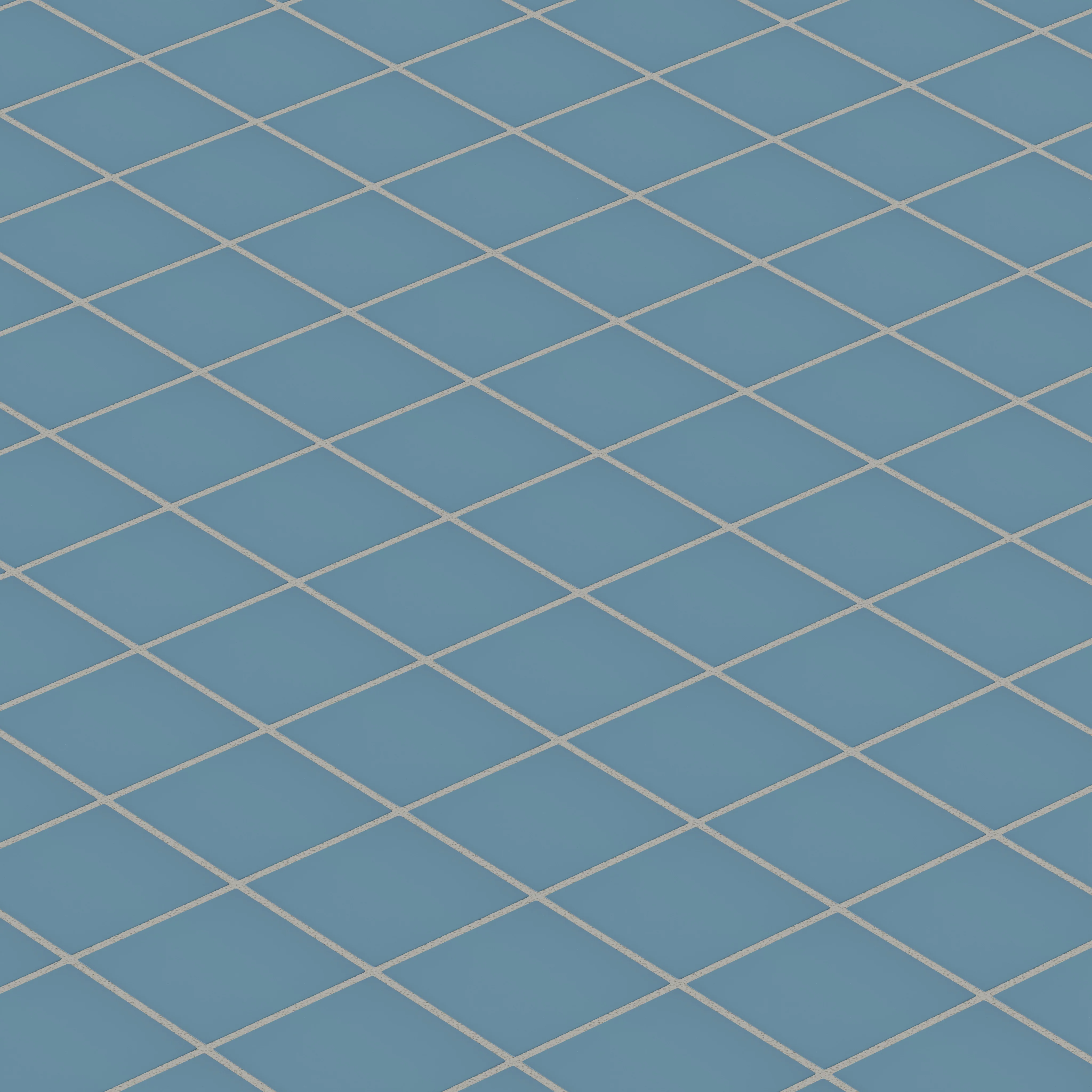 3x3 Straight Set Sheeted Natural Press Ceramic Mosaic Tile in Azurite Matte - Storm Tile LLC