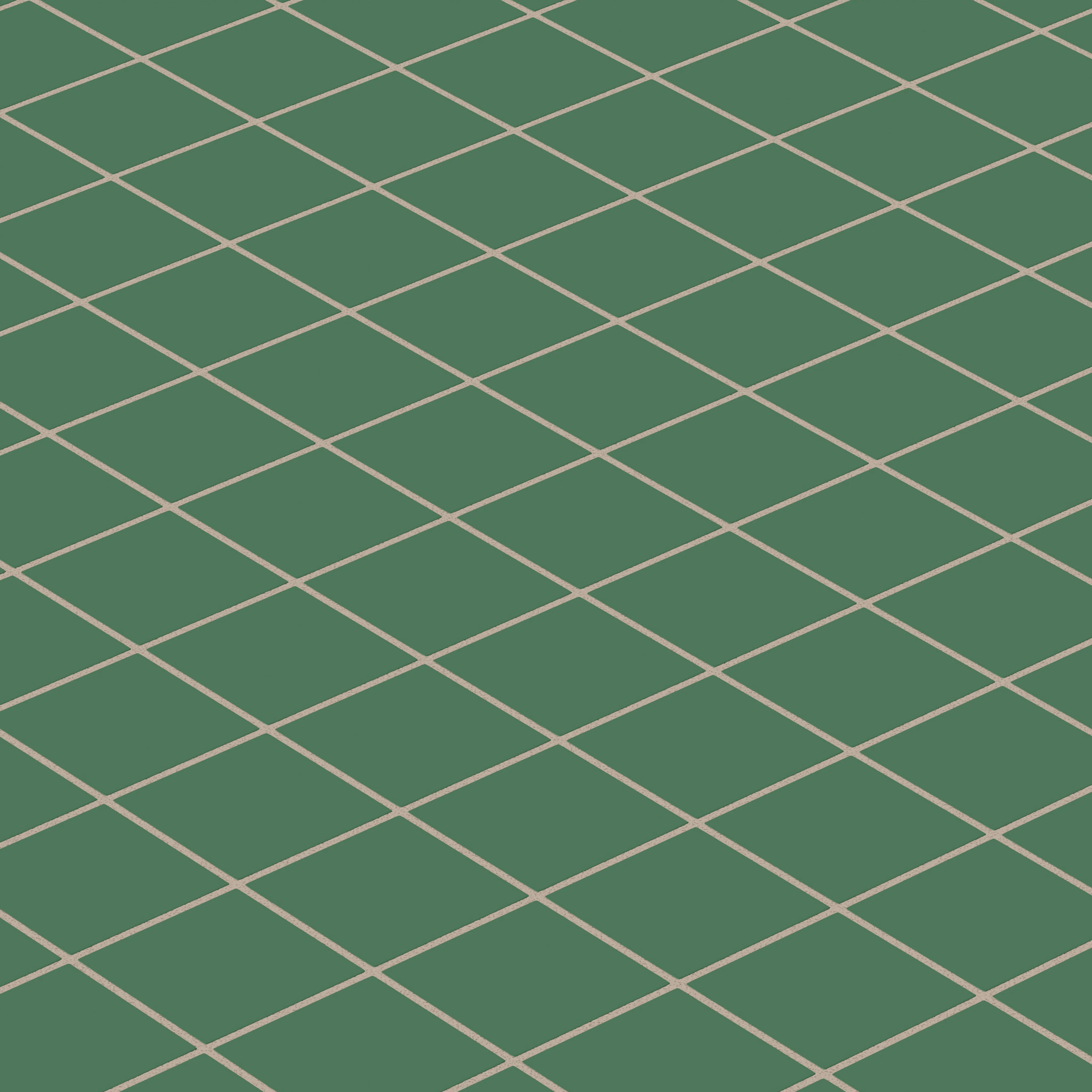 3x3 Straight Set Sheeted Natural Press Ceramic Mosaic Tile in Viridian Matte - Storm Tile LLC