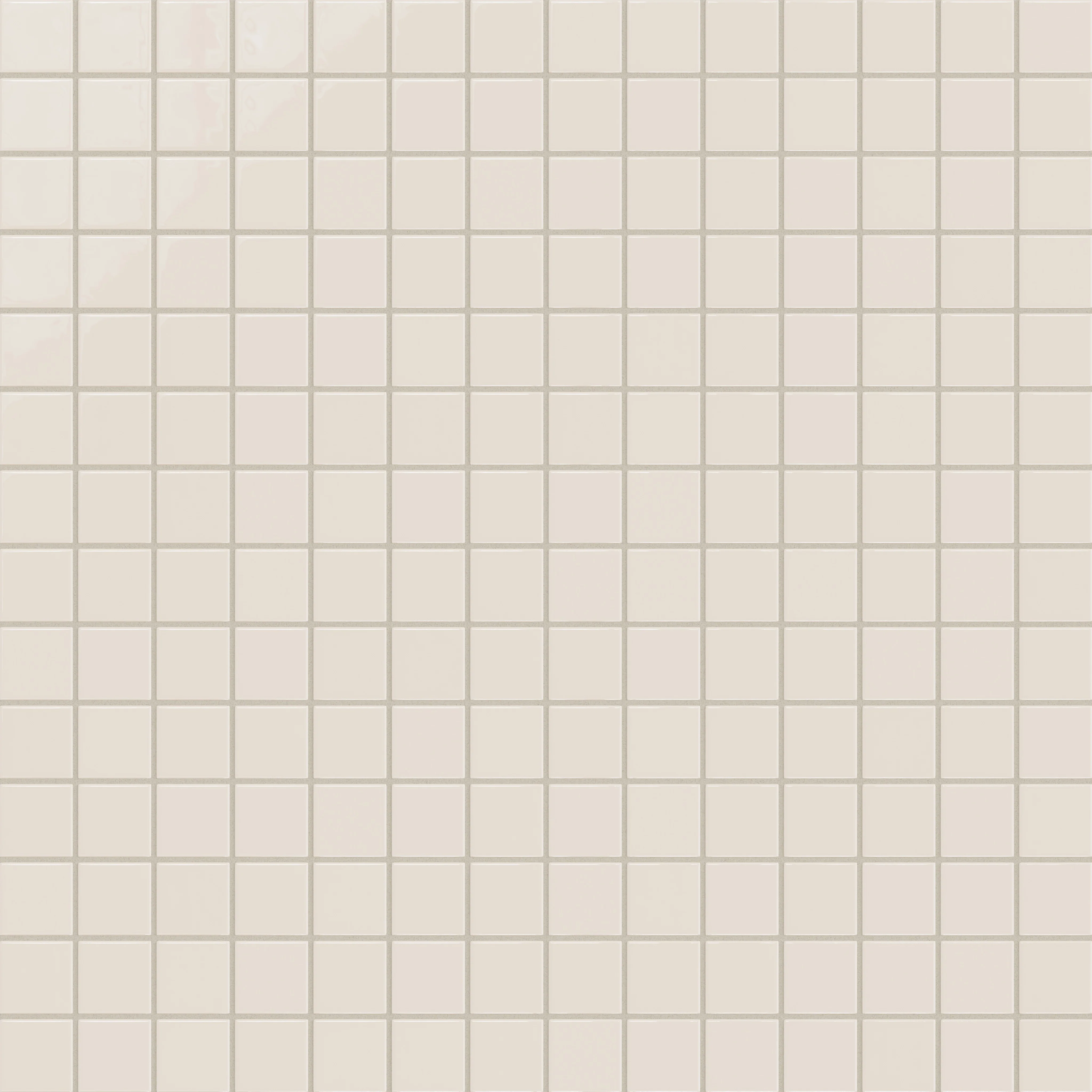 2x2 Straight Set Sheeted Natural Press Ceramic Mosaic Tile in Pearl Gloss - Storm Tile LLC