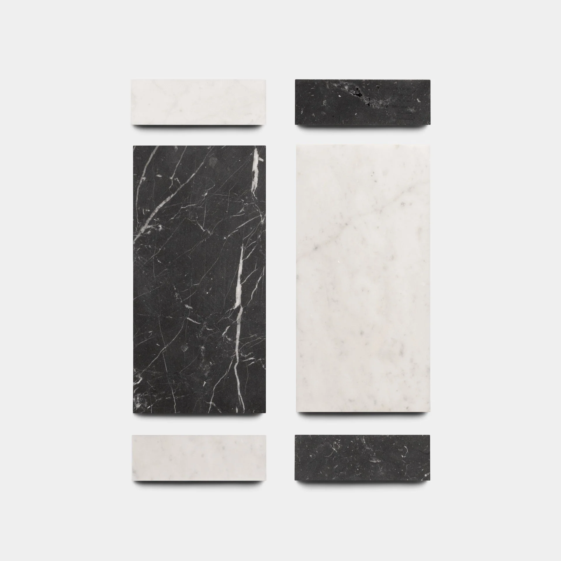 Verona in Carrara + Nero Marquina - Storm Tile LLC
