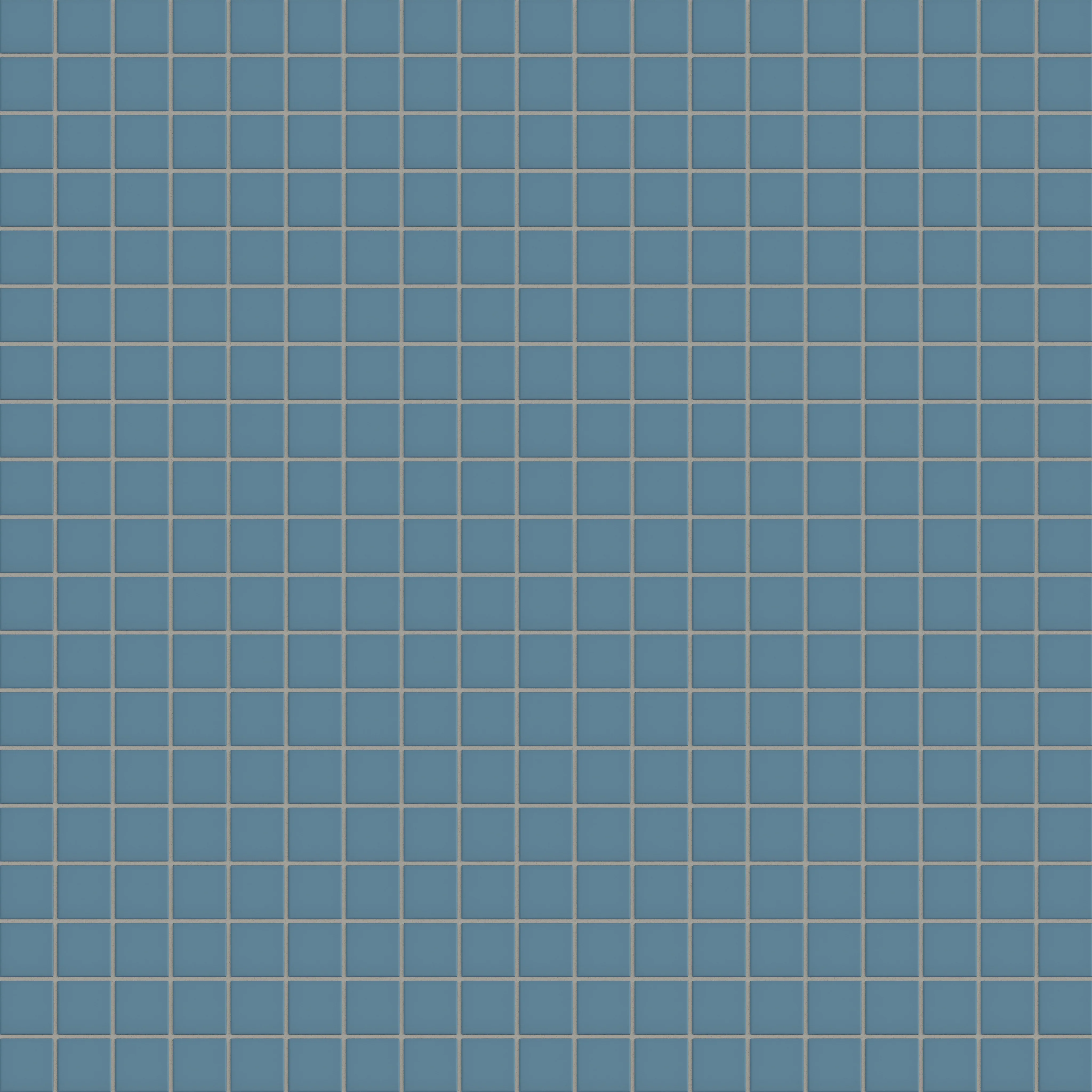 2x2 Straight Set Sheeted Natural Press Ceramic Mosaic Tile in Azurite Matte - Storm Tile LLC