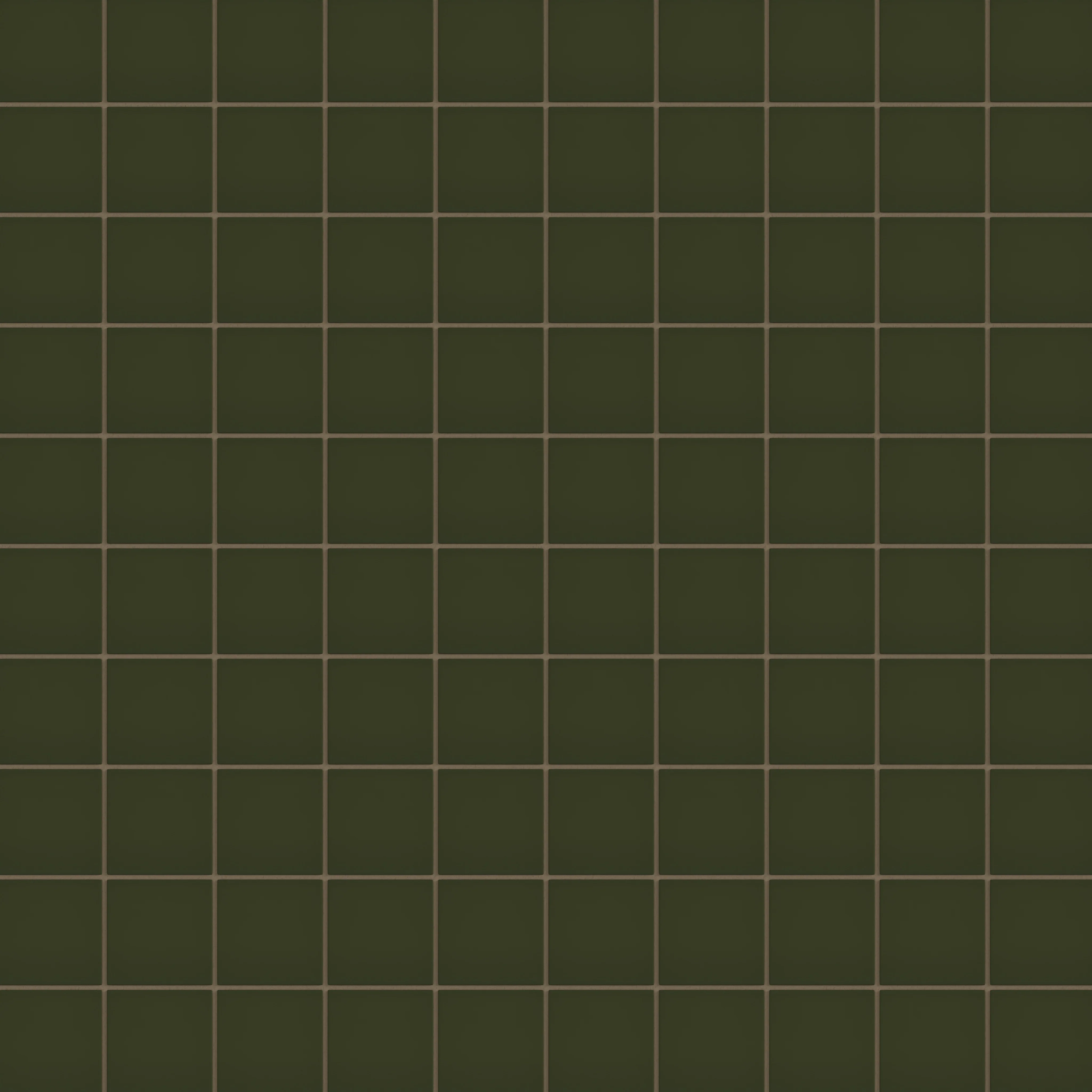 3x3 Straight Set Sheeted Natural Press Ceramic Mosaic Tile in Green Apatite Matte - Storm Tile LLC