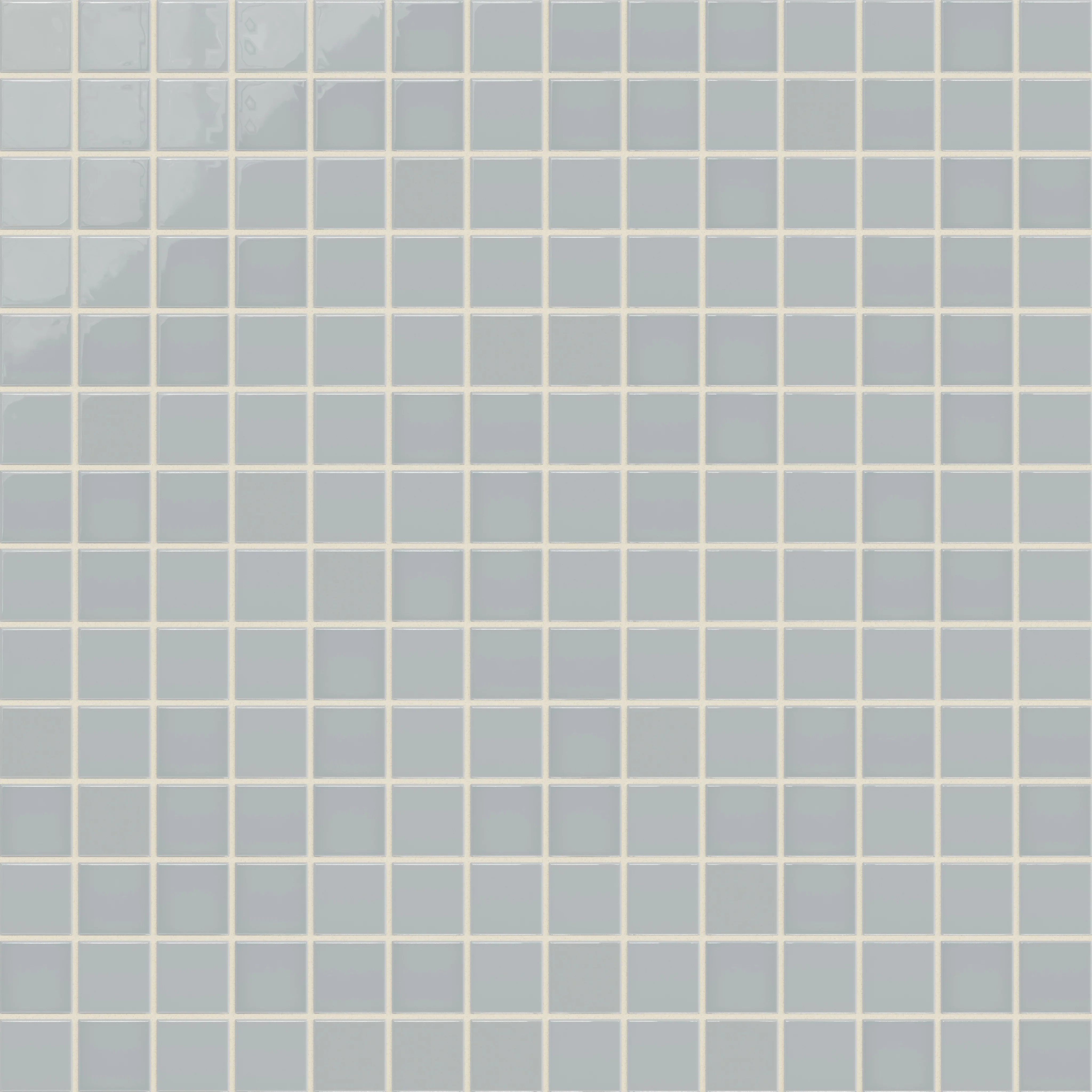 2x2 Straight Set Sheeted Natural Press Ceramic Mosaic Tile in Alberta Blue Gloss - Storm Tile LLC