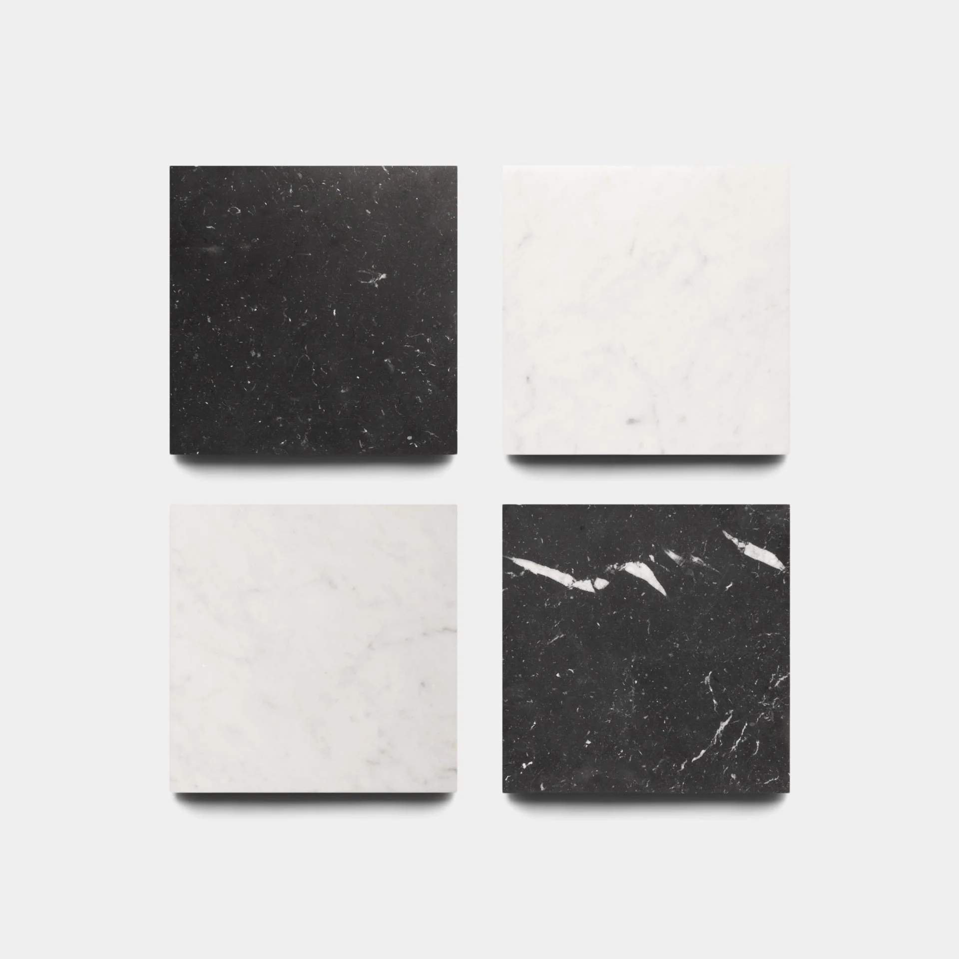 Piazza in Carrara + Nero Marquina - Storm Tile LLC
