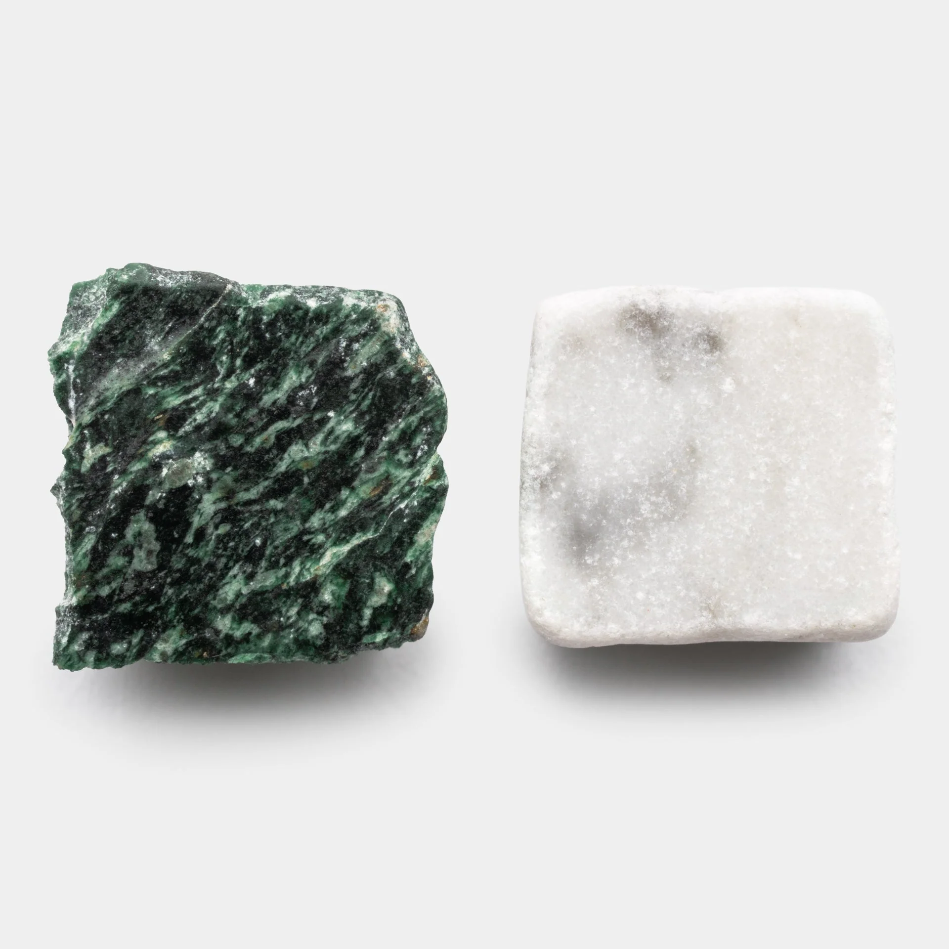 Mini Check in Carrara + Verde Alpi - Storm Tile LLC
