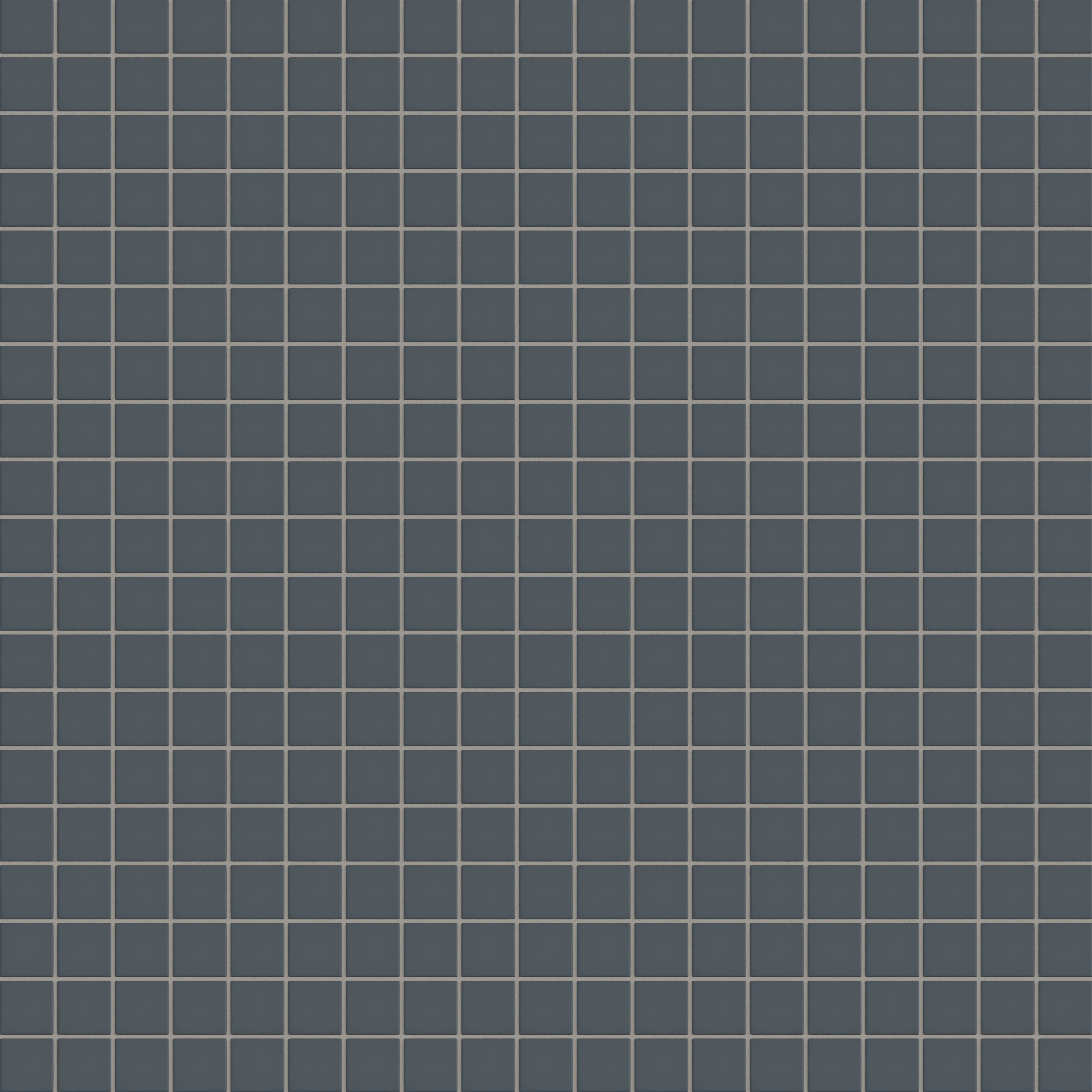 2x2 Straight Set Sheeted Natural Press Ceramic Mosaic Tile in Indigo Matte - Storm Tile LLC