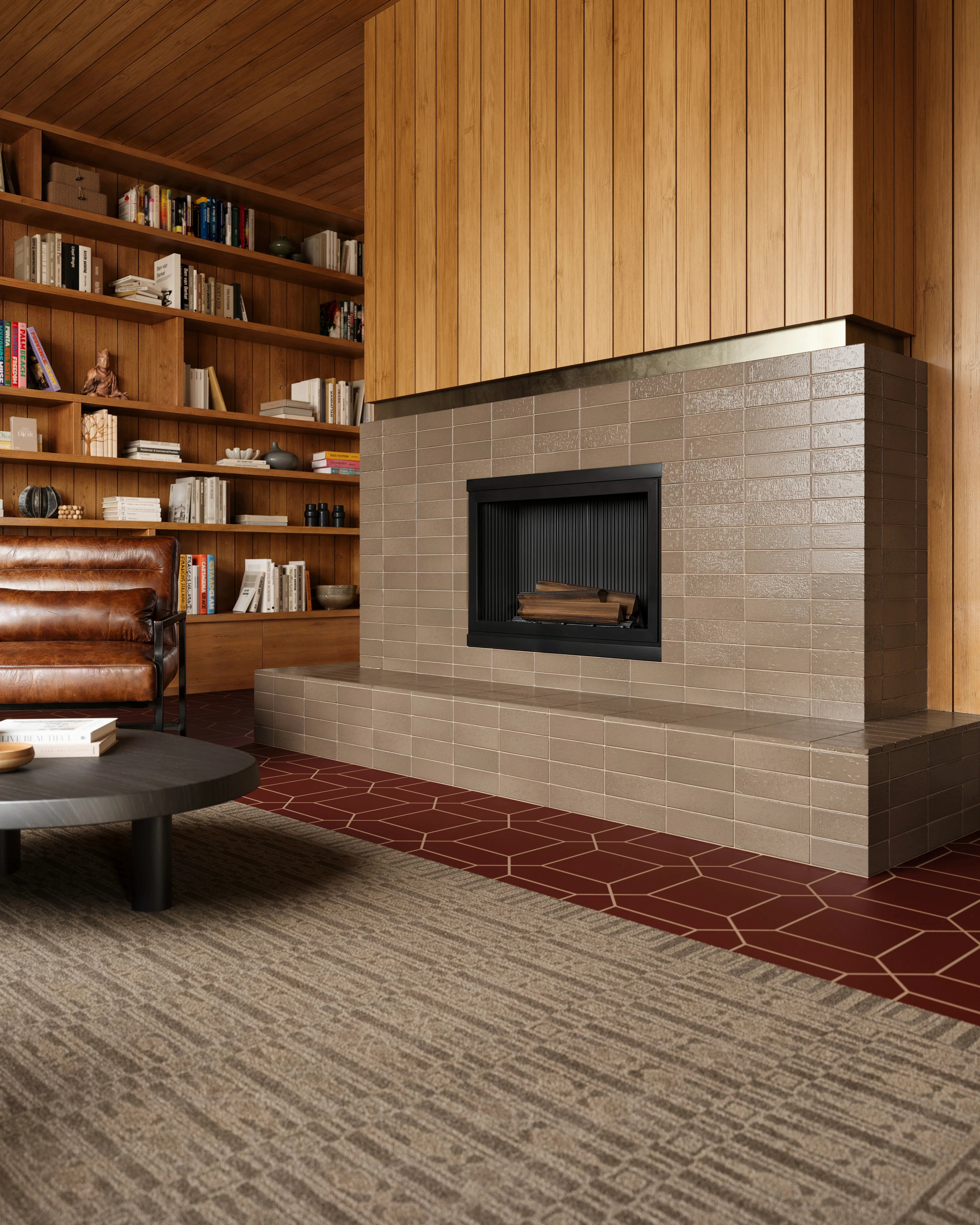 2.5x8 Brick Tile in Wind River - Storm Tile LLC