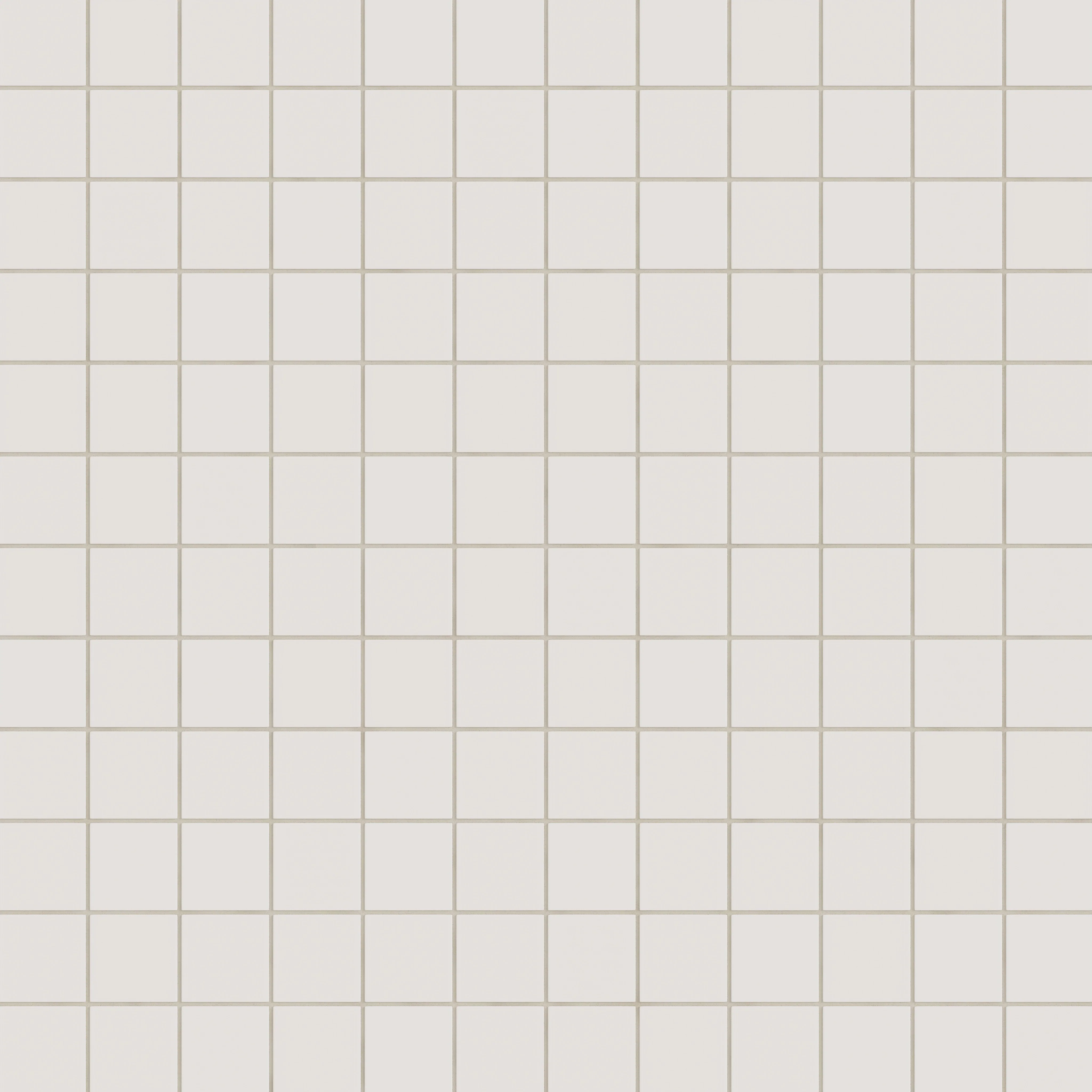 3x3 Straight Set Sheeted Natural Press Ceramic Mosaic Tile in Pearl Matte - Storm Tile LLC