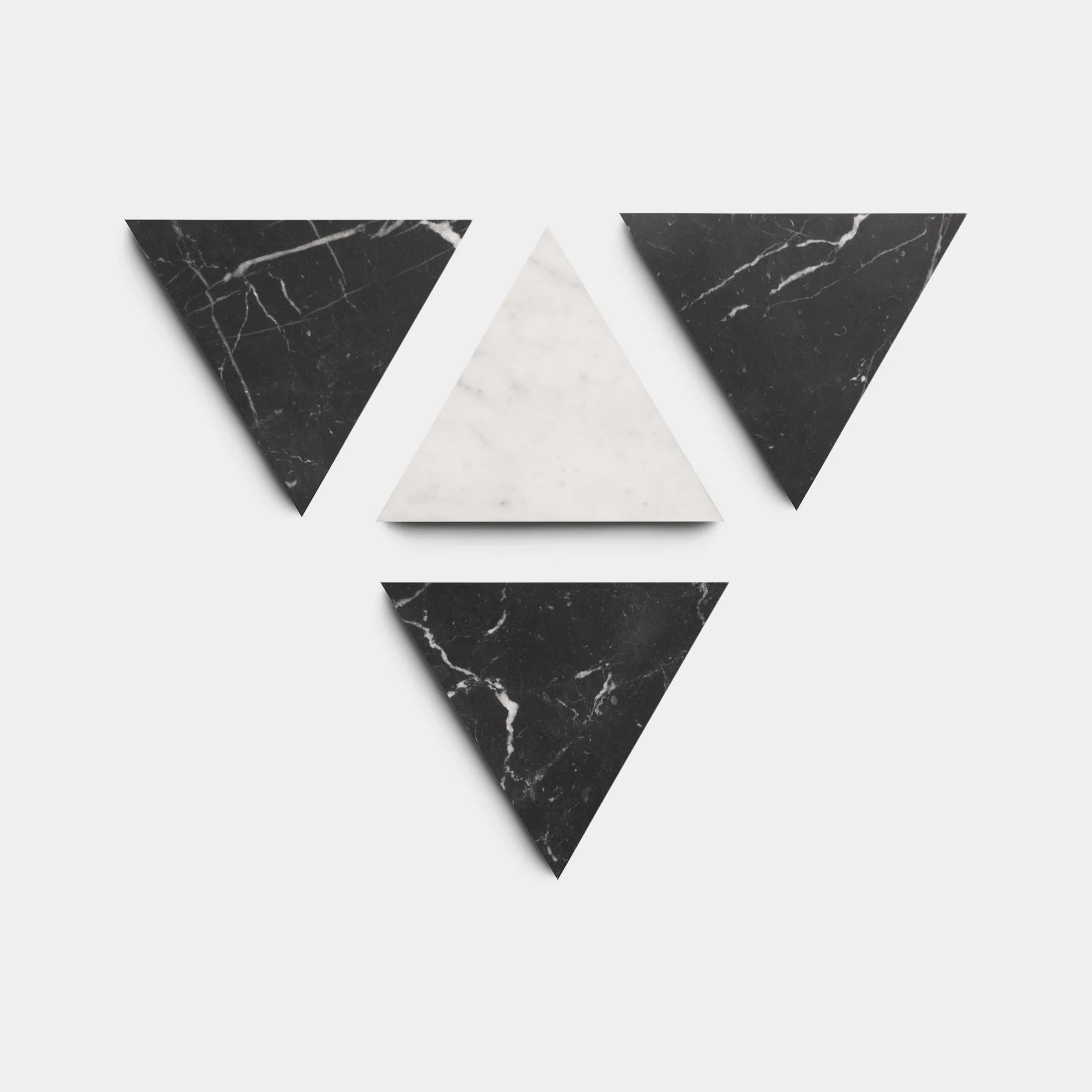 Isola in Carrara + Nero Marquina - Storm Tile LLC