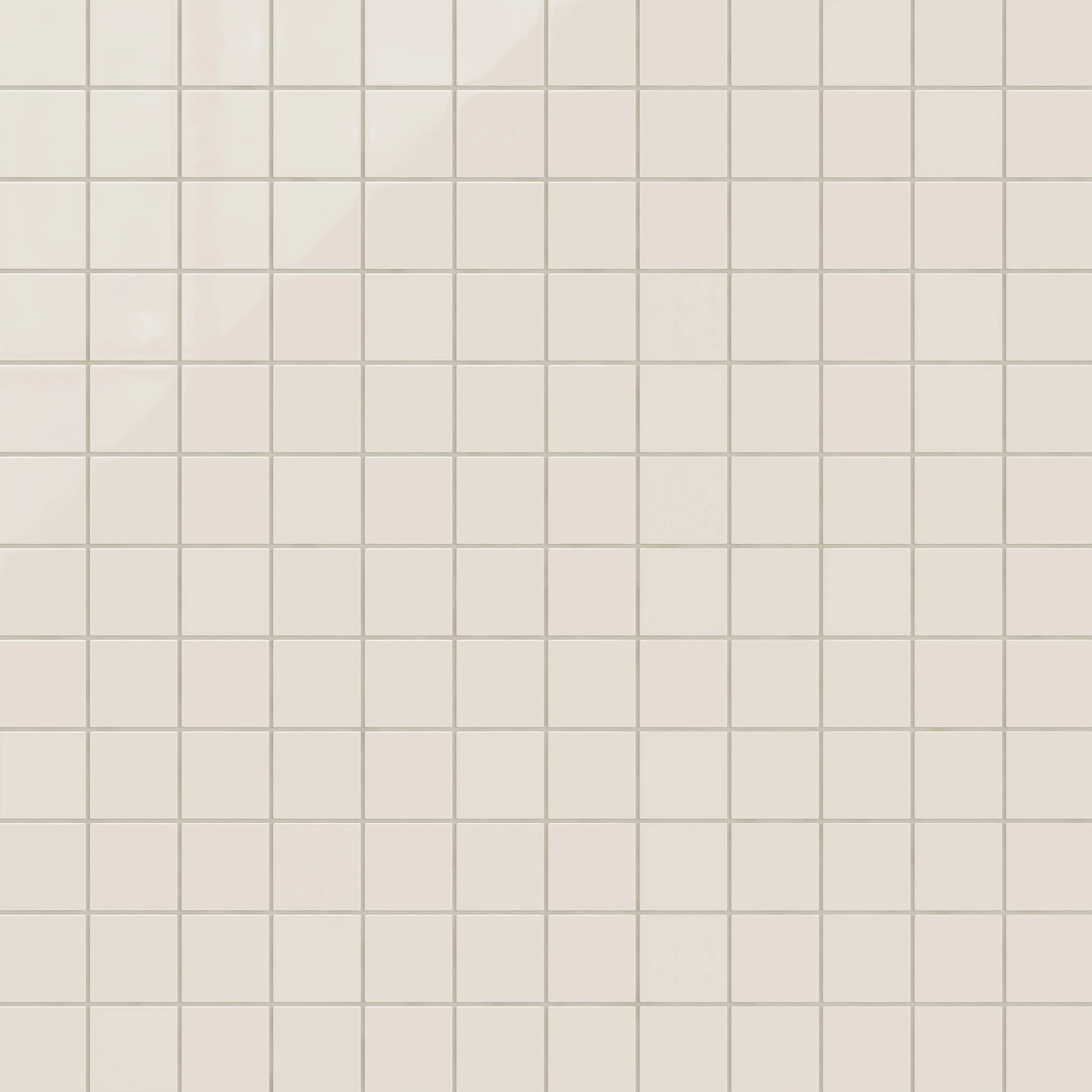 3x3 Straight Set Sheeted Natural Press Ceramic Mosaic Tile in Pearl Gloss - Storm Tile LLC